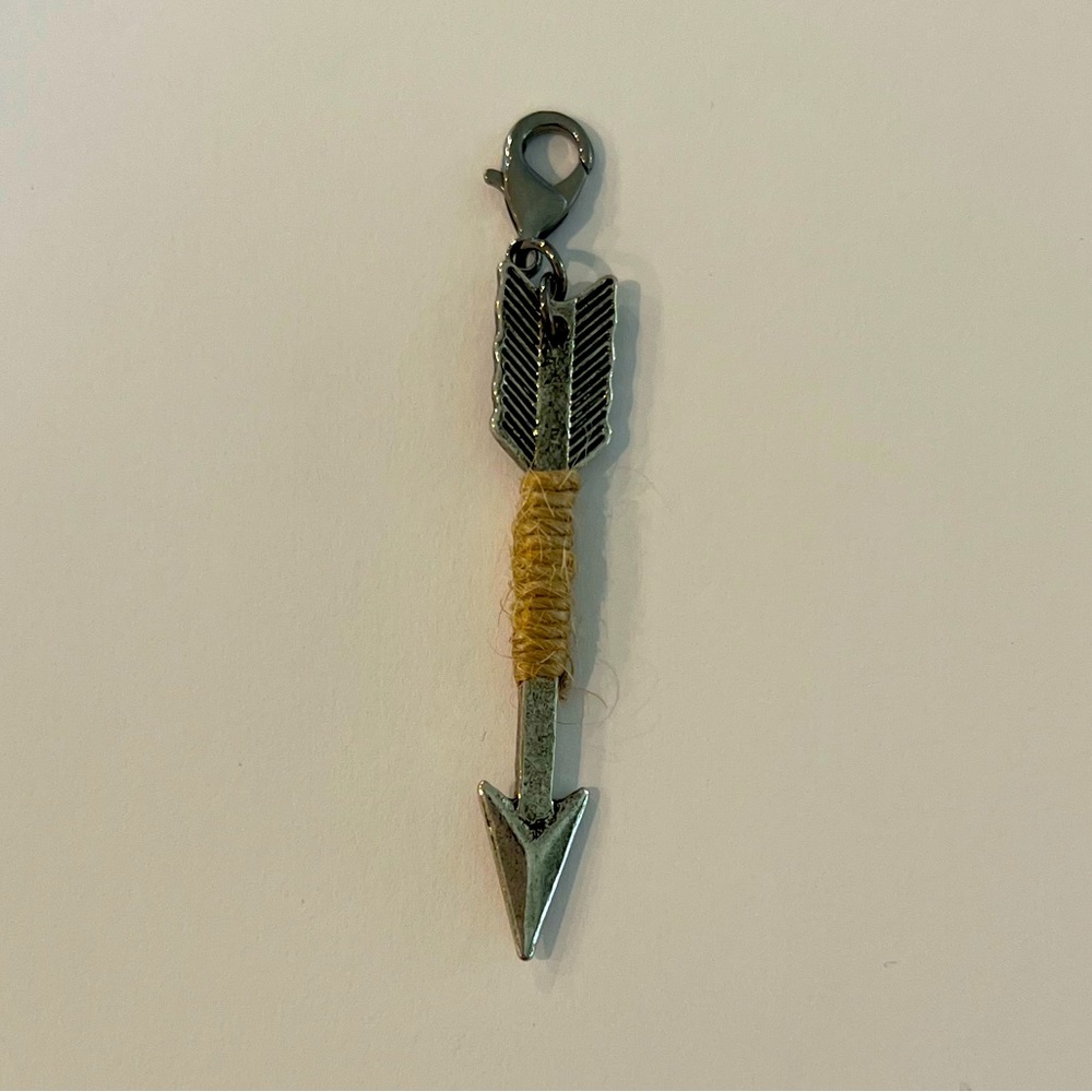 Arrow Purse Charm or Zipper Pull